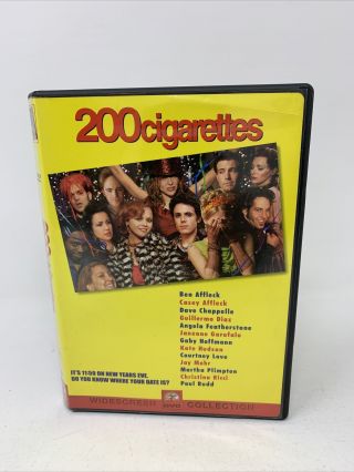 200 Cigarettes (DVD,  1999,  with Insert,  Widescreen) RARE 2