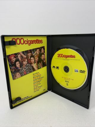 200 Cigarettes (DVD,  1999,  with Insert,  Widescreen) RARE 3