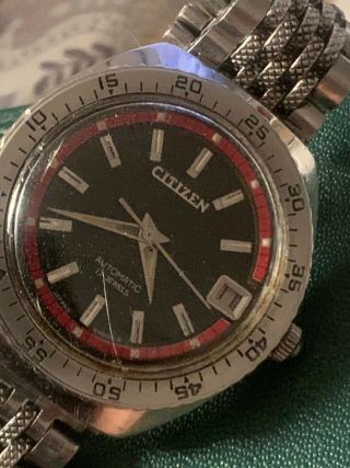 Vintage Citizen Diver Watch - Ultra Rare Ref.  62 - 7097