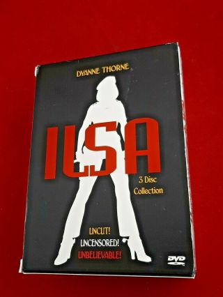 The Ilsa Trilogy (dvd,  2004,  3 - Disc Set) Rare