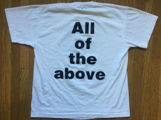 RARE 80s TED BUNDY SHIRT vtg ABCD All of the Above serial killer tee t screen XL 2