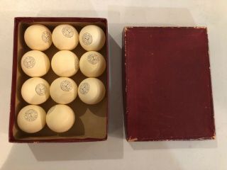 Rare Vintage Alex Taylor & Co.  Brand Ping Pong Table Tennis Balls Box