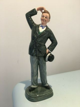 Rare Limited Edition Royal Doulton Figure Of Stan Laurel Hn2774 With Certificate