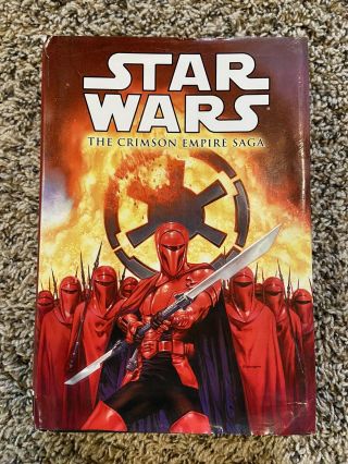Star Wars The Crimson Empire Saga Dark Horse Deluxe Hardcover Rare Oop