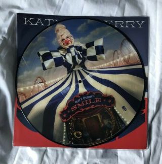 Katy Perry Smile Picture Disc Alternative Cover Limited Edition Vinyl Lp Rare
