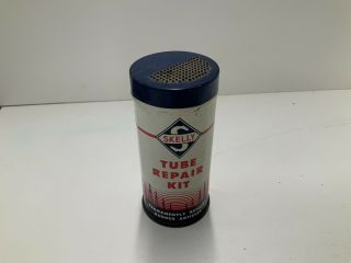 Vintage Rare Skelly Tube Repair Kit Tin Can -