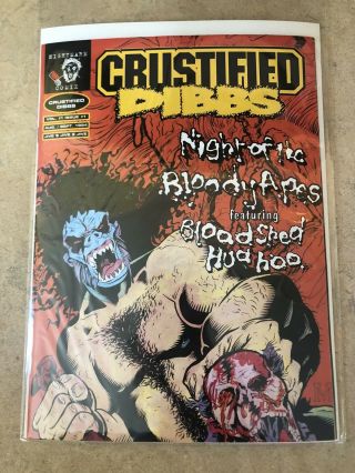 Rare Oop Ra The Rugged Man / Crustified Dibbs Comic Book