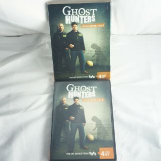 Ghost Hunters Season Seven 7 Part 2 Dvd,  4 - Disc Set Rare Oop Slipcover