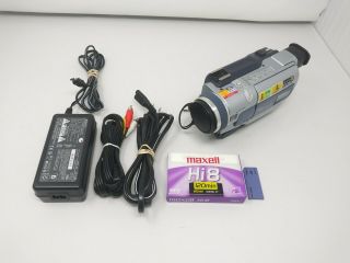 Sony Dcr - Trv530 Handycam Digital 8 Camcorder 8mm Hi8 Night Shot Rare