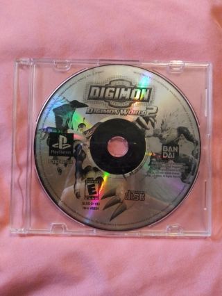Digimon World 2 Playstation 1 Ps1 Disc Only Rare