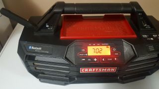 Rare Craftsman C3 19.  2v /110v Radio /charger.  315.  El2200 Bluetooth And Speaker