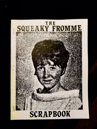 The Squeaky Fromme Scrapbook Charles Manson Family Rare