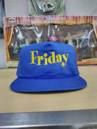 Vtg 90s Friday Movie Promo Snapback Hat Rap Very Rare