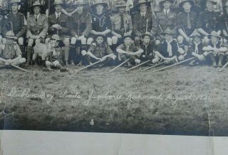 1920 - World Scout Jamboree - Photograph of Irish Contingent - Lovell Smith RARE 3