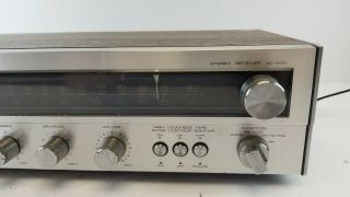 Fisher MC - 2100 Stereo Receiver AM/FM Vintage Rare Radio,  & 5