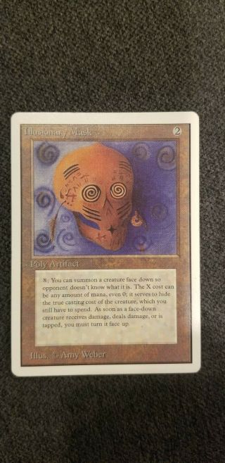 Magic The Gathering - Illusionary Mask Unlimited