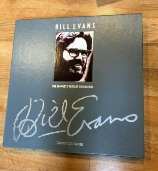 Bill Evans The Complete Fantasy Recordings Boxset 9 Cds Near Rare