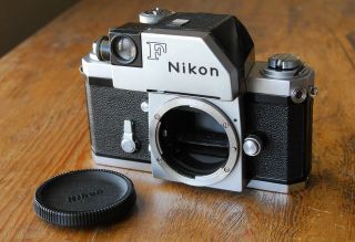 Rare Nikon F W Photomic Flag Finder - Meter Reacts To Light 64xxxxx