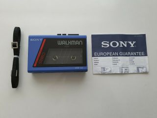 Rare Vintage Sony Walkman Personal Cassette Tape Player Wm - 22 Made In Japan