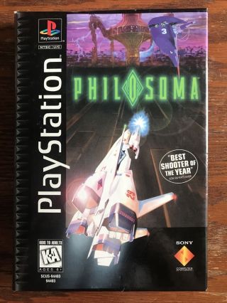 Philosoma Rare Long Box Ps1 Complete Playstation Cib