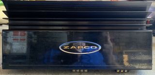 Old School Zapco Ag350 Black 2 Channel Amplifier,  Rare,  Sq,  Usa,  Vintage,  Zeff