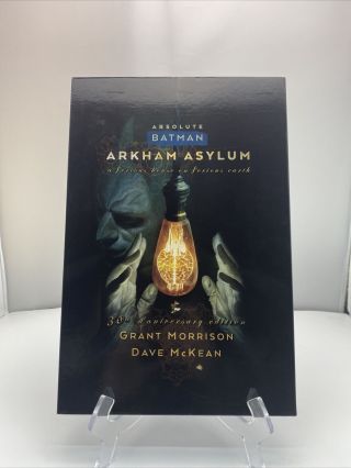 Dc - Absolute Batman Arkham Asylum Hc - 30th Anniversary Edition Oop - Rare