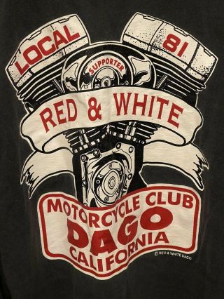 Hells Angels Vintage Longsleeve Shirt Xxl Support 81 Dago Biker Club Rare Retro