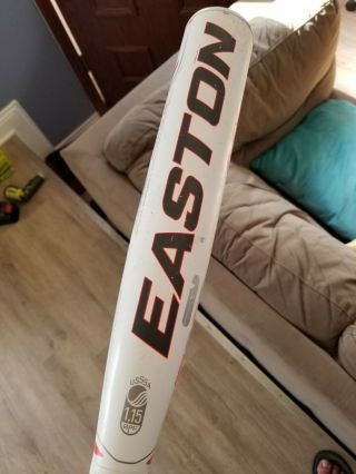 Rarely Easton Ghost - 5 32/27 2 Peice Composite Baseball Bat.