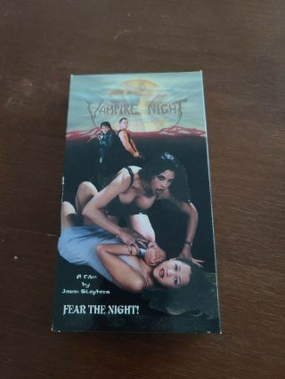 Vampire Night 2000 Vhs Cinematrix Rare Horror Gore Sleaze Cult