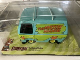 Johnny Lightning Die - Cast Scooby Doo Mystery Machine 1/18 Scale Rare Htf Vhtf Nr