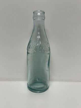 Rare Antique Coca - Cola Coke Bottle Pre 1915 Beaumont Bottling Co.  Texas Glass Tx