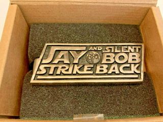 Rare Jay & Silent Bob Strike Back Limited Slam Ring Signed By Kevin Smith 76/100