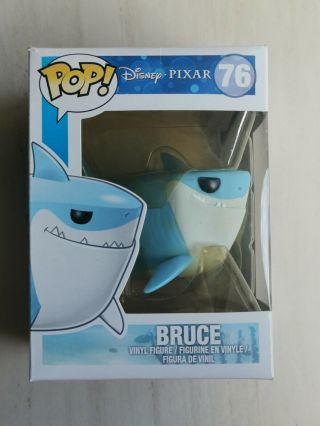 Vaulted 76 Bruce Finding Nemo Pixar Disney Funko Pop Rare Read