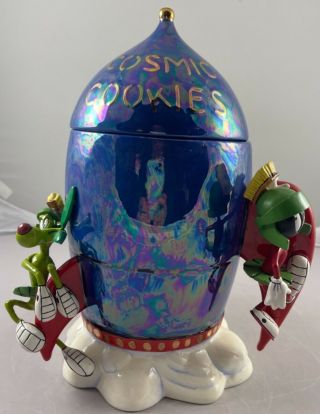 Marvin Martian And K - 9 Cookie Jar —limited Edition — Rare