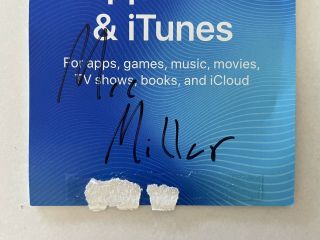 Mac Miller Signed Itunes Gift Card Autographed Rare