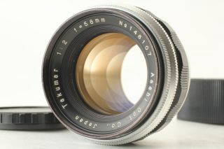 Rare [near Mint] Asahi Pentax Takumar 58mm F/2 Mf Lens For M42 Mount From Japan