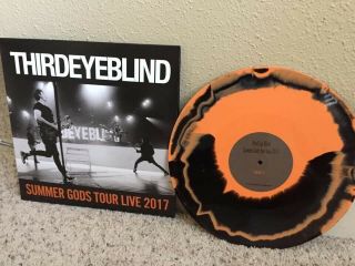 Third Eye Blind - Summer Gods Tour Live - Orange Swirl Vinyl Lp Album - Rare
