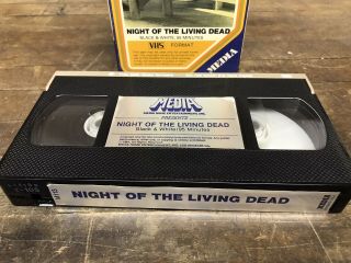 Night of the Living Dead VHS - Rare Early Media Release (1978) 2