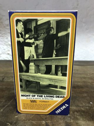 Night of the Living Dead VHS - Rare Early Media Release (1978) 6
