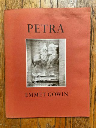 Petra - In The Hashemite Kingdom Of Jordan Emmet Gowin 1986 Pace Macgill Rare