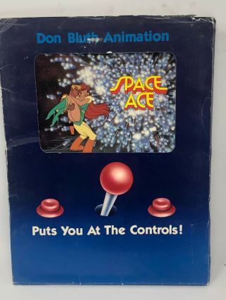 Don Bluth Space Ace Press Packet From 1983.  A Rare Piece Of Coin - Op History