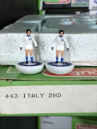 Subbuteo Lw Team - Italy 2nd Away Kit Ref 443 Rare Team