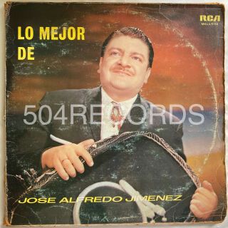 Jose Alfredo Jimenez • Lo Mejor• Ranchera • Boxset 3xlp Rare • El Salvador Press