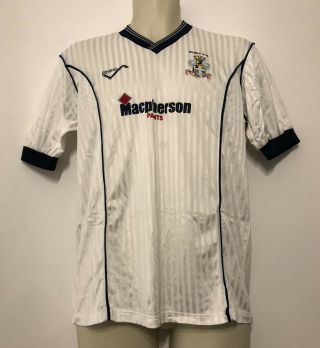 Rare Bury F.  C.  Home Shirt 1989/90 Ribero Medium