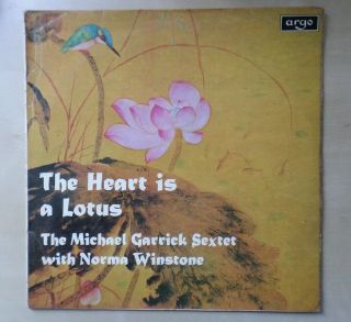 The Michael Garrick Sextet - The Heart Is A Lotus Lp.  Argo Zda 135.  Rare Jazz