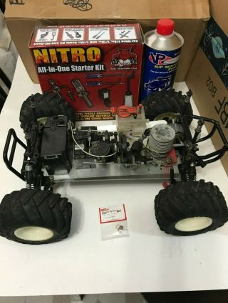 Rare Kyosho Vintage Pro Nitro Gas 1/10 Scale Truck