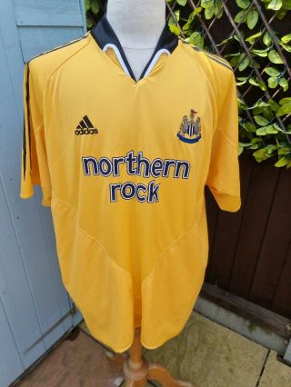 Rare Newcastle United 3rd Football Shirt 2004/05 Xl Adidas Northern Rock