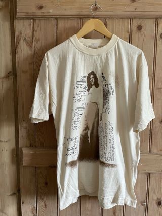 DAVID BOWIE OFFICIAL 1994 T - SHIRT STENTON SA XL OVERSIZED HUNKY DORY VERY RARE 2