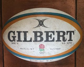 Championship Rugby Match Ball - Ultra Rare - Player Issue