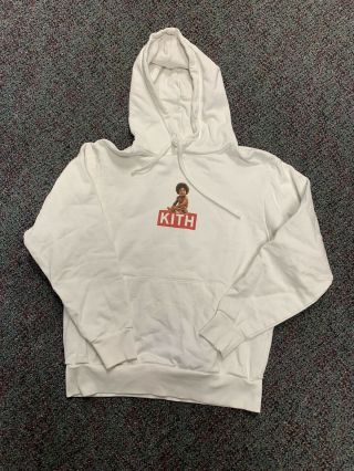 Notorious Big Kith Hoodie White Baby Authentic Rare Vtg Vintage Size Small